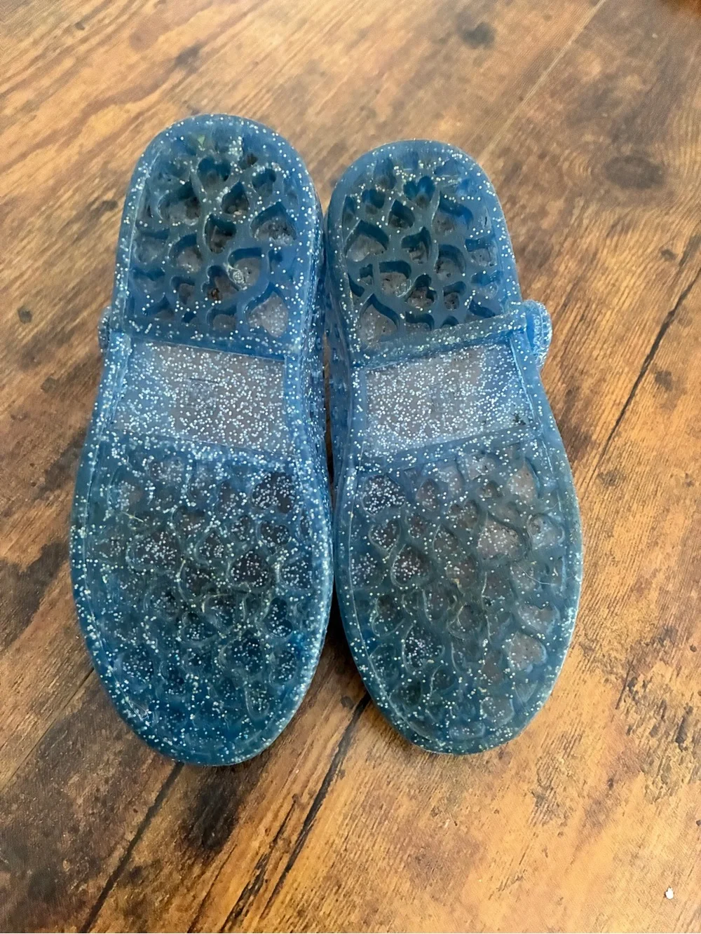 Old Navy shimmery jelly